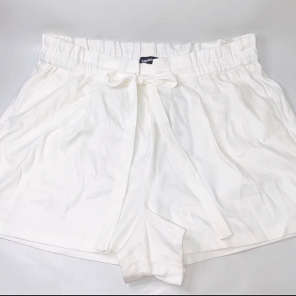 Express Women's White Shorts